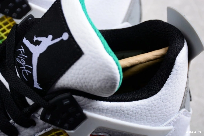 AQ9129-100 Retro Rasta Lucid Jordan Green 4 0225